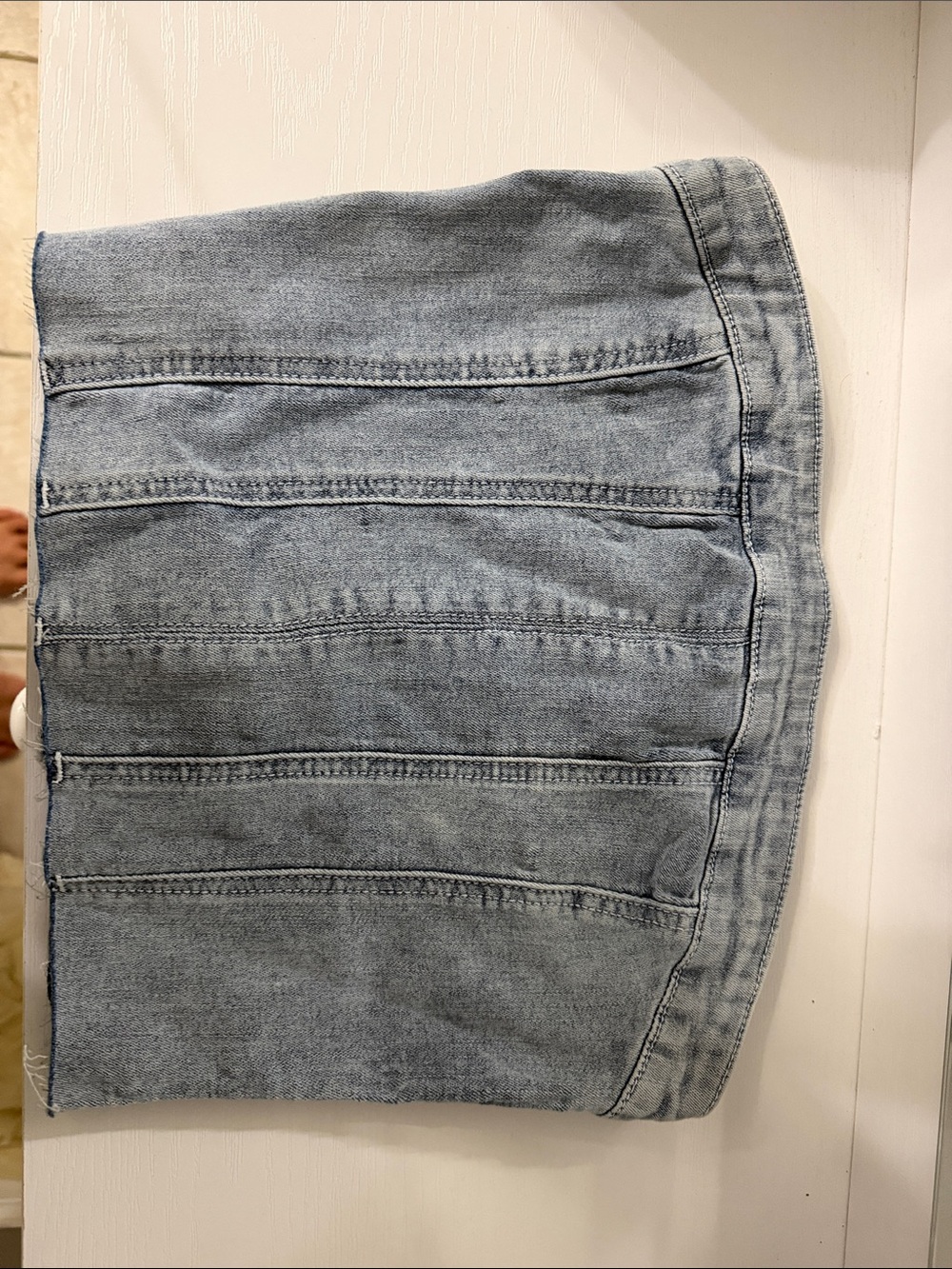 Princess Polly denim strapless top